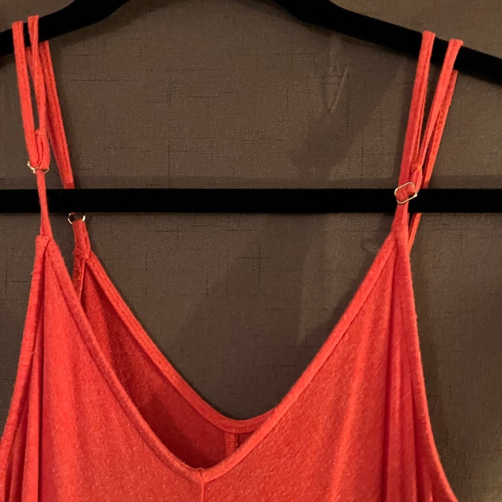 Coral Maxi Sundress